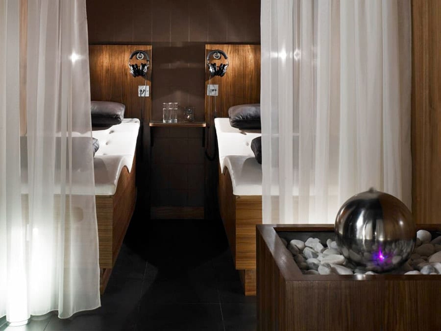 Inside the treatment room at K Spa