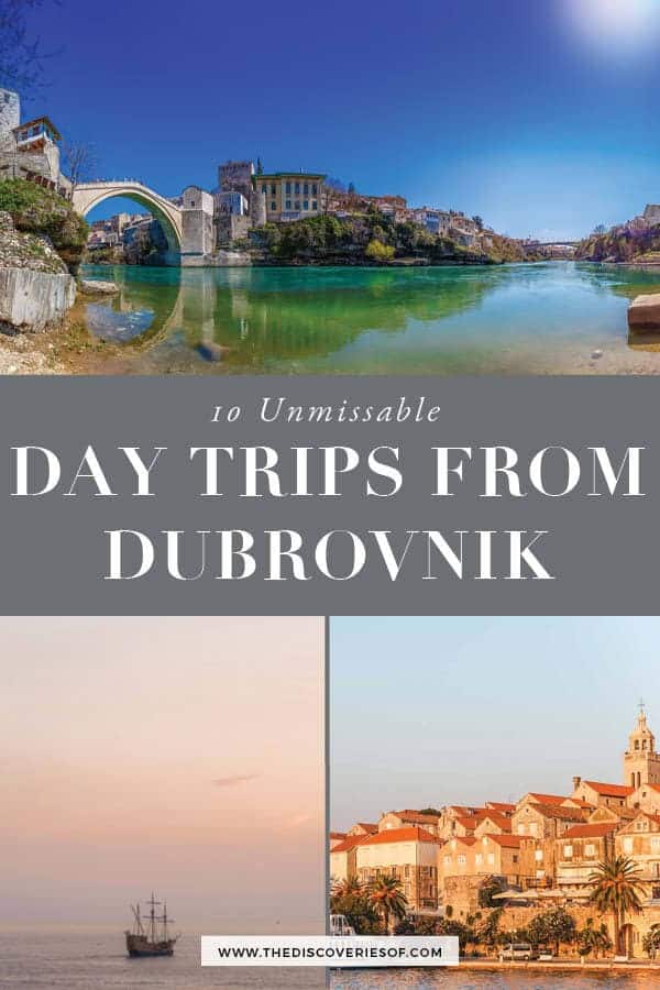 Dubrovnik excursions