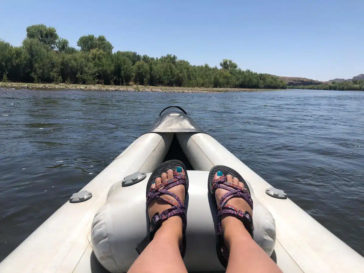 Kayaking Lower Salt River