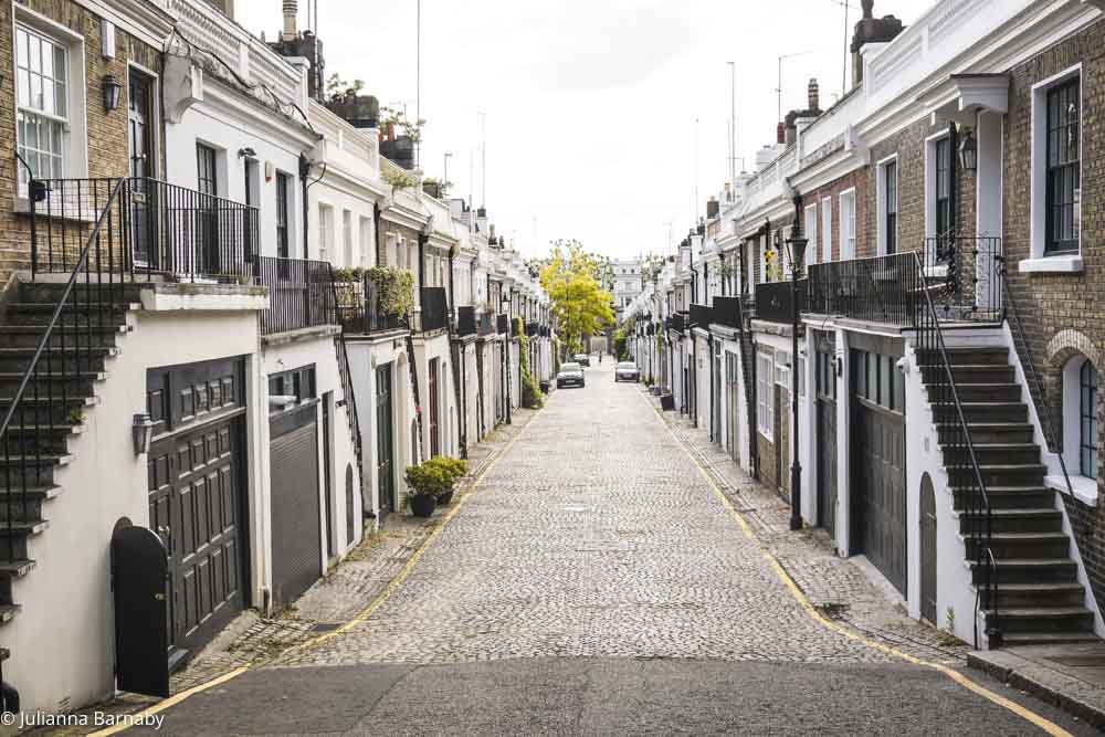Mews houses in Kensignton
