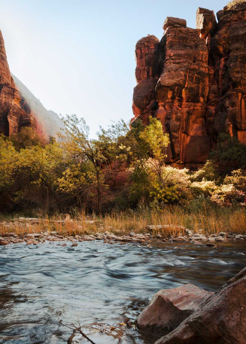 Zion in Fall
