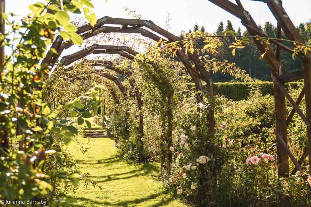 The Rose Garden at Drum Castle
