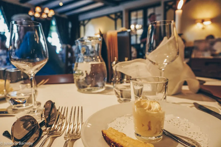 Dinner at Le Relais Ronsard