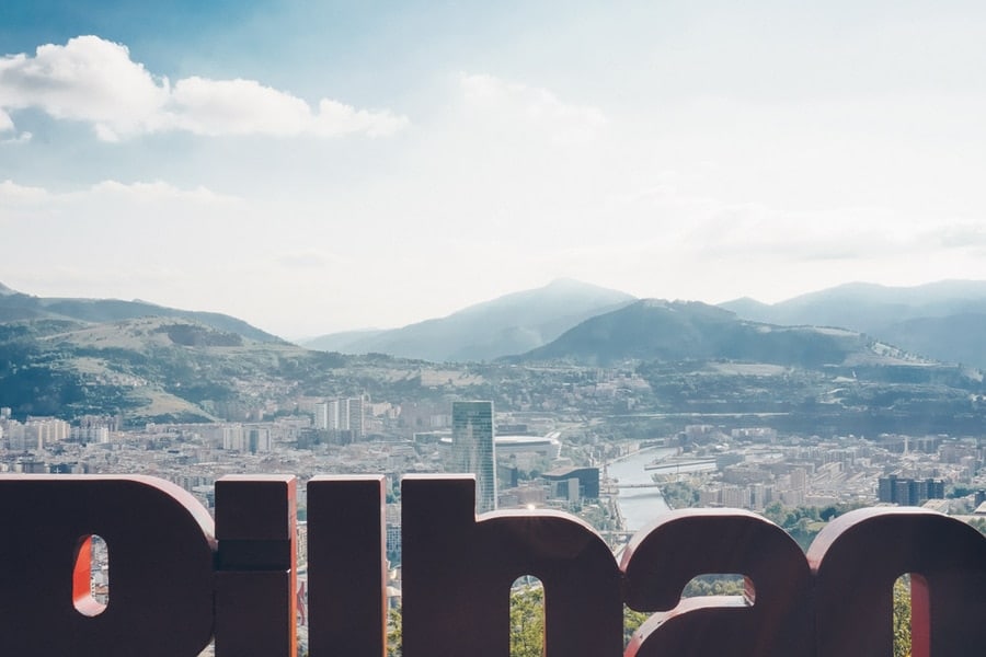 Bilbao from above
