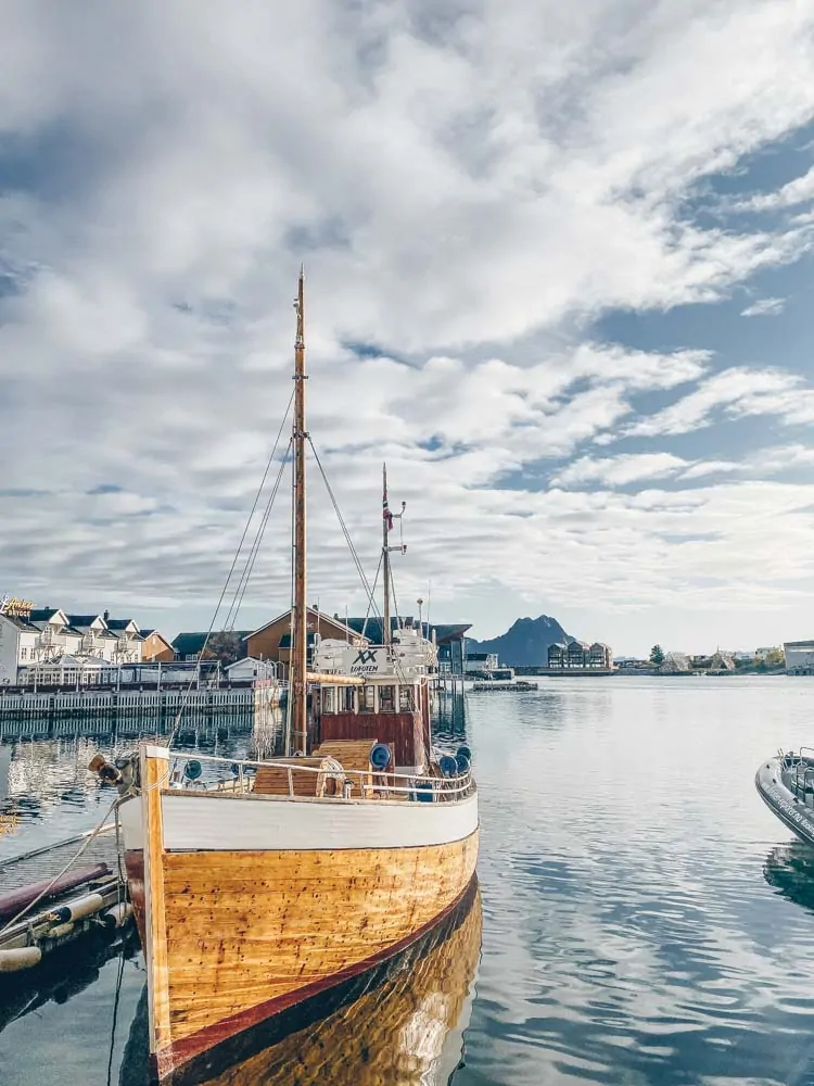 Setting off fishing on the Lofoten Islands