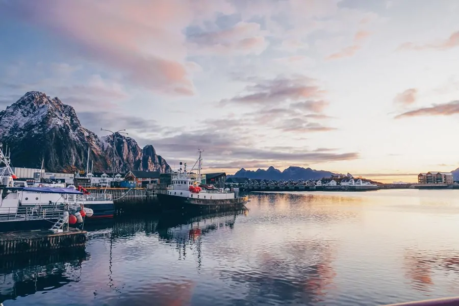 Sunrise in Svolvaer