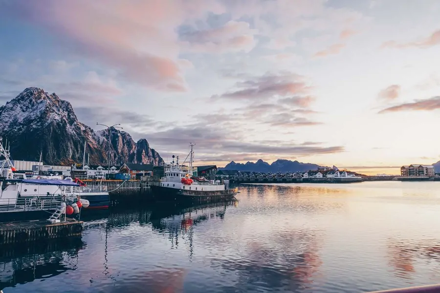 Lofoten Islands at Sunrise