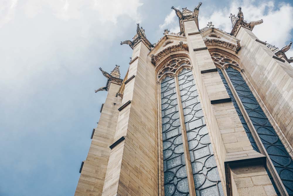 Exterior of Sainte Chapelle