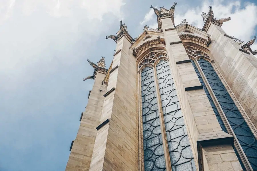 Exterior of Sainte Chapelle