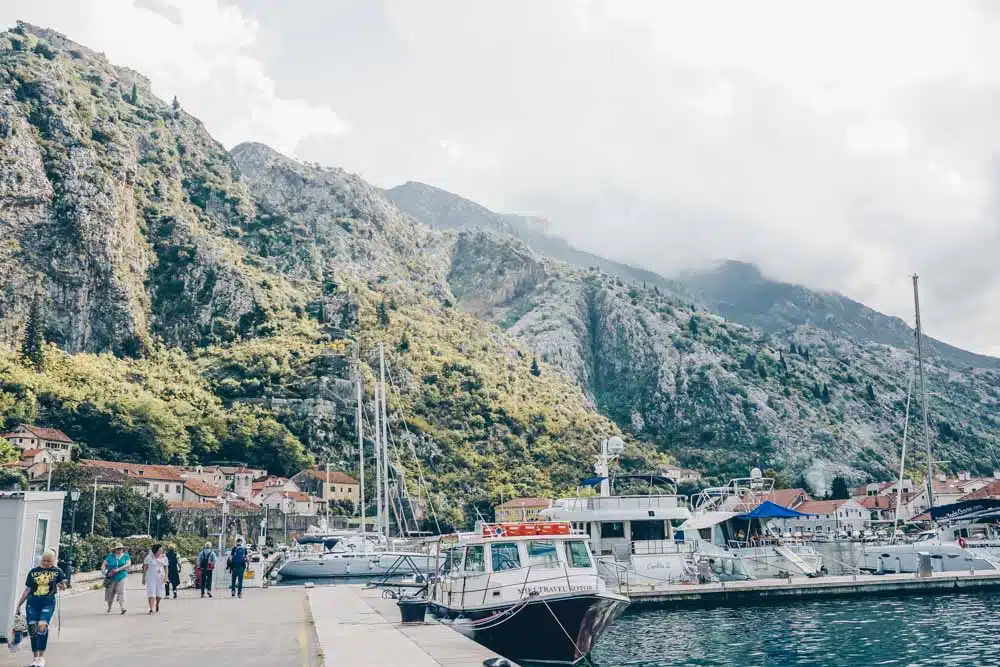 Port day in Kotor, Montenegro