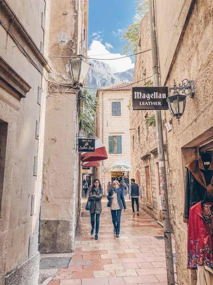 Wandering around Kotor independently 