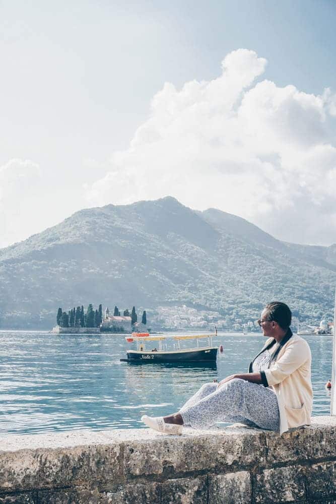 Visiting Perast near Kotor