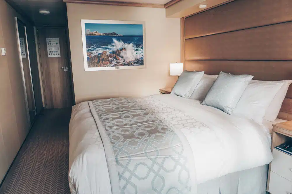 The cabin on the Sky Princess