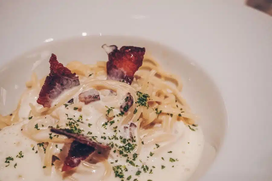 Carbonara at Sabatinis