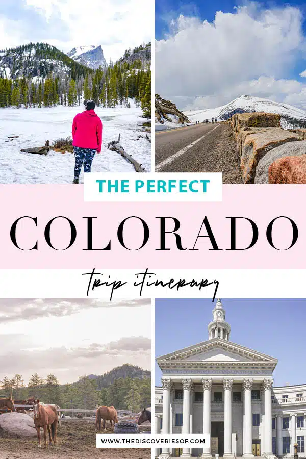 An Awesome Colorado Road Trip Itinerary: Ideas, Planner + Map