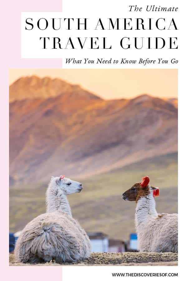 south america travel guide book