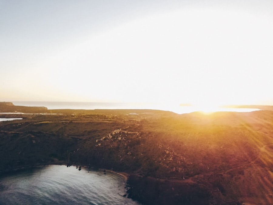 Sunrise over Menorca