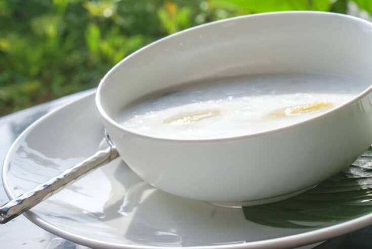 Thai Banana With Coconut Milk (Kluai Buat Chi)