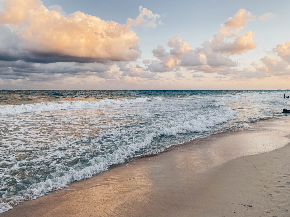 Tulum Playa at Sunset