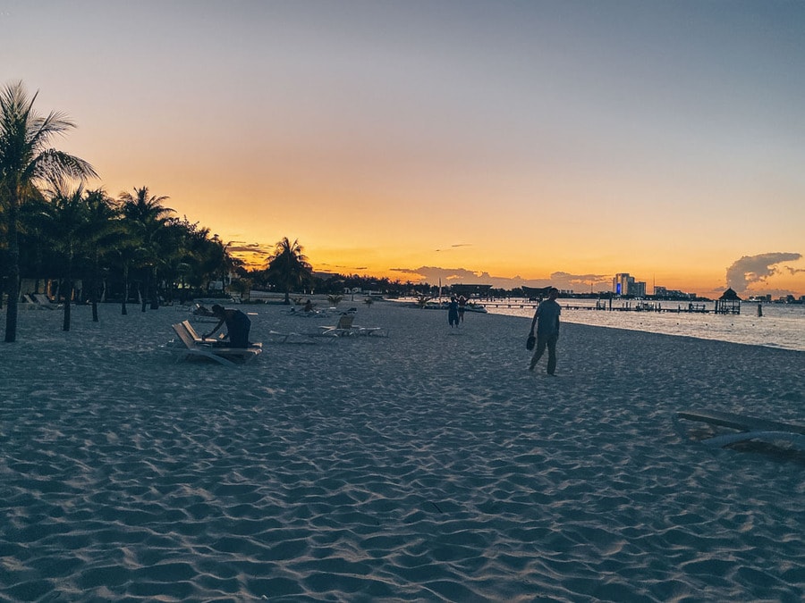 Sunset at the Intercontinental