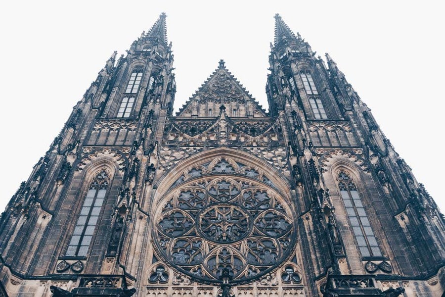 St Vitus Cathedral in Prague Castle