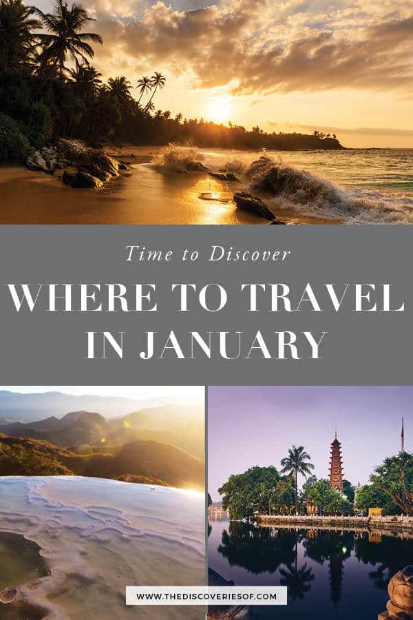 where to travel in january