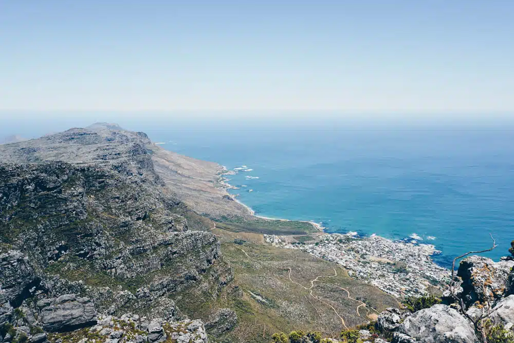 Views from Table Mountain Cape Town