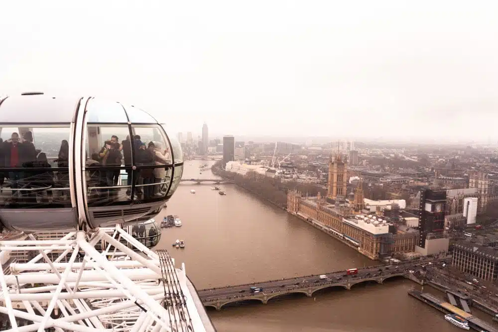 View from the London Eye