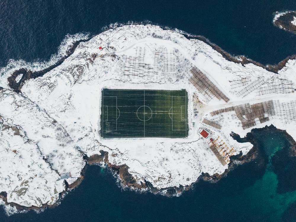 Henningsvaer Football Pitch