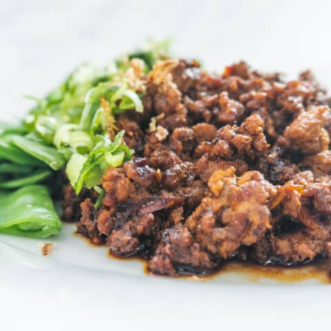 Sweet Chilli Pork with Lime & Coriander Rice Recipe-image