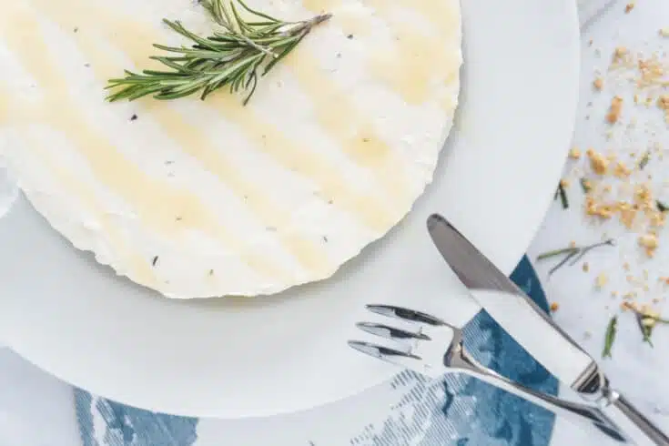 Rosemary Honey Cheesecake