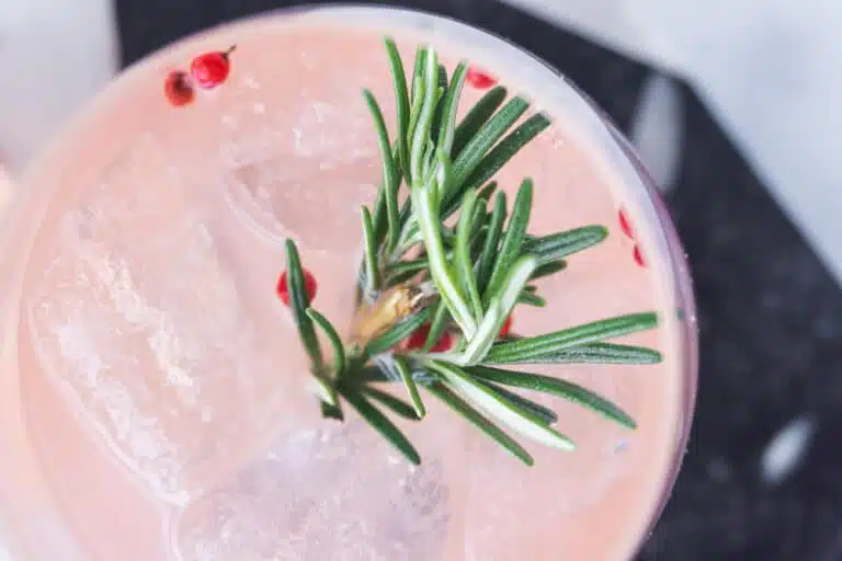 Grapefruit & Rosemary Gin Cocktail