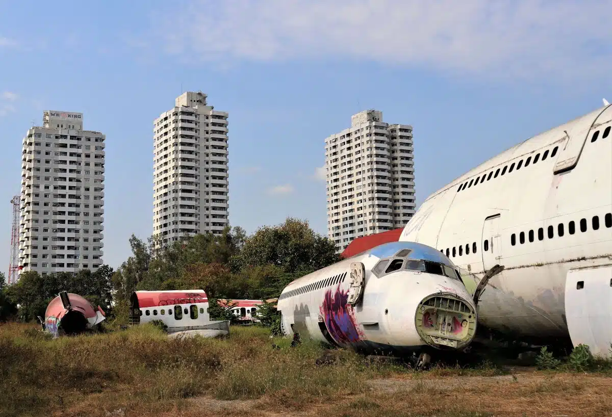 Bangkok Airplane Graveyard