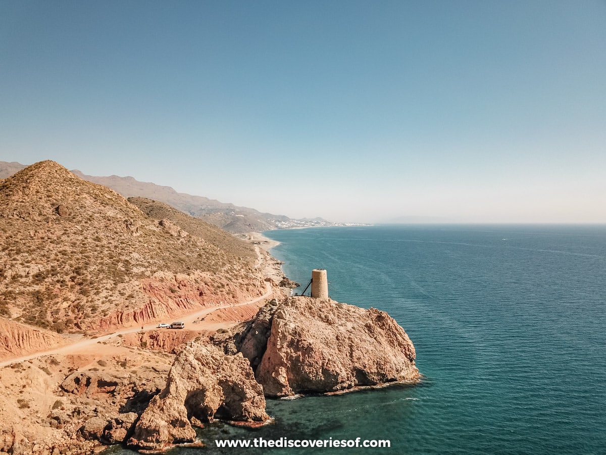 Views of Mojacar coastline