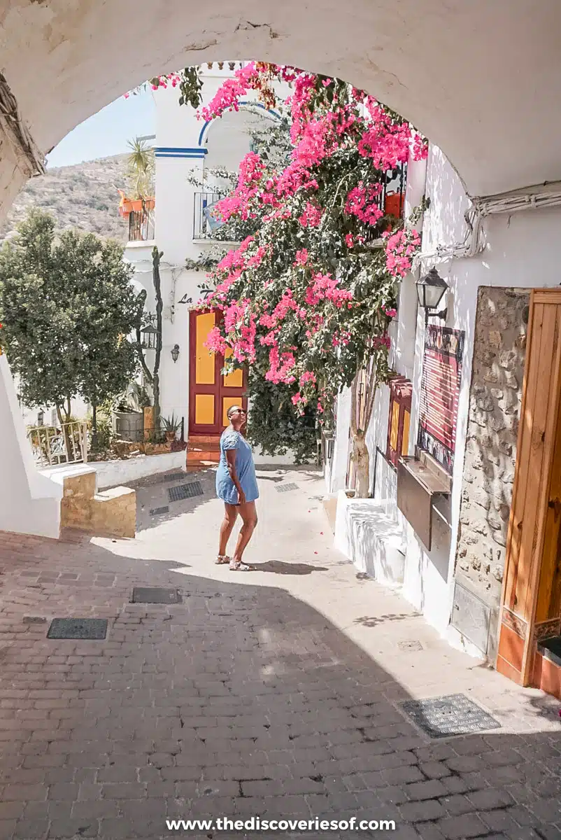 Julianna in Mojacar Pueblo