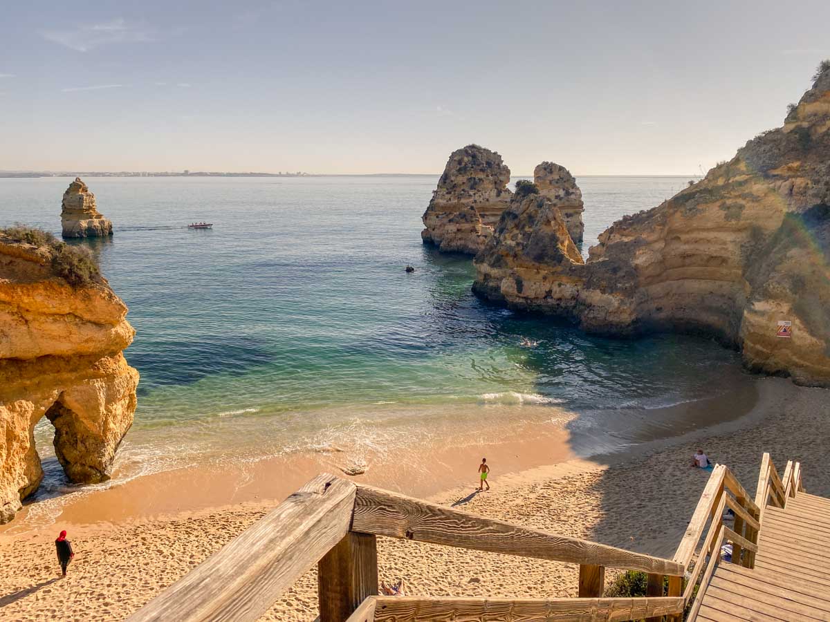 Map of the Algarve  Portugal Travel Guide