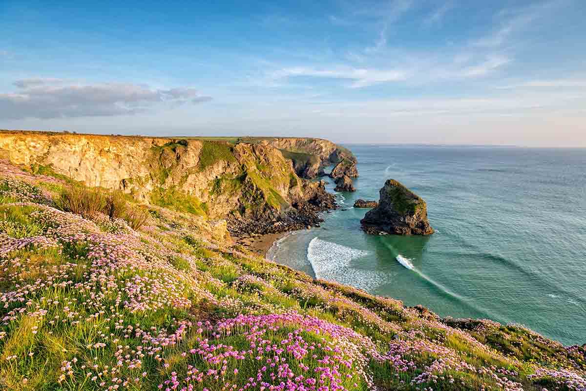 Cornish Cliffs Newquay