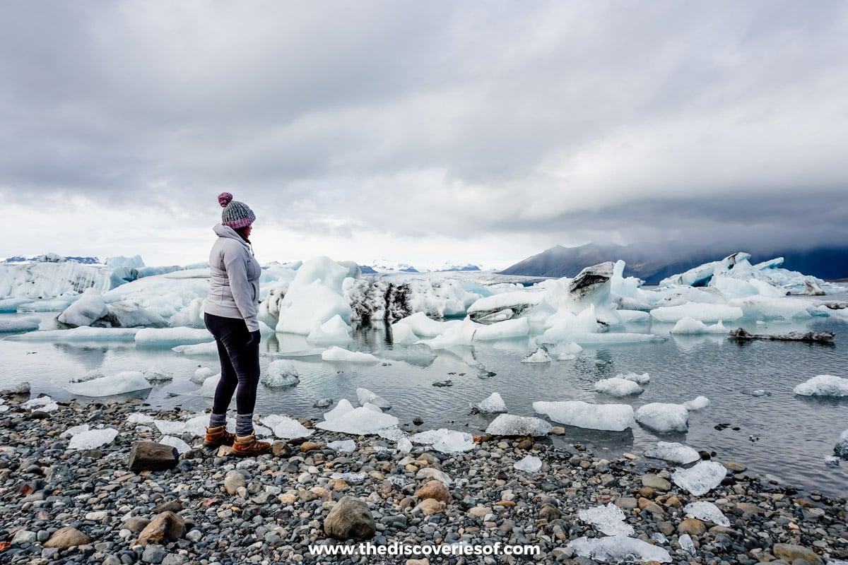 Julianna at the lagoon