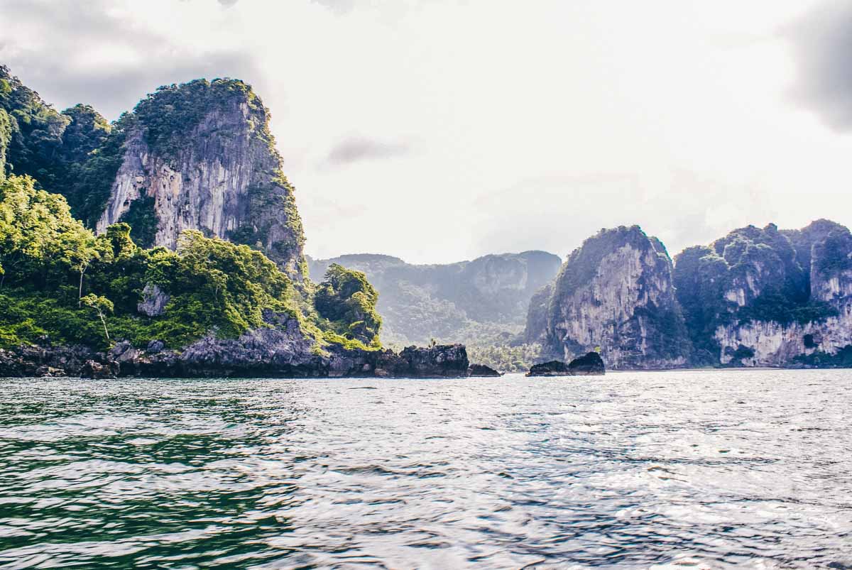 Rock Climbing in Railay, Thailand