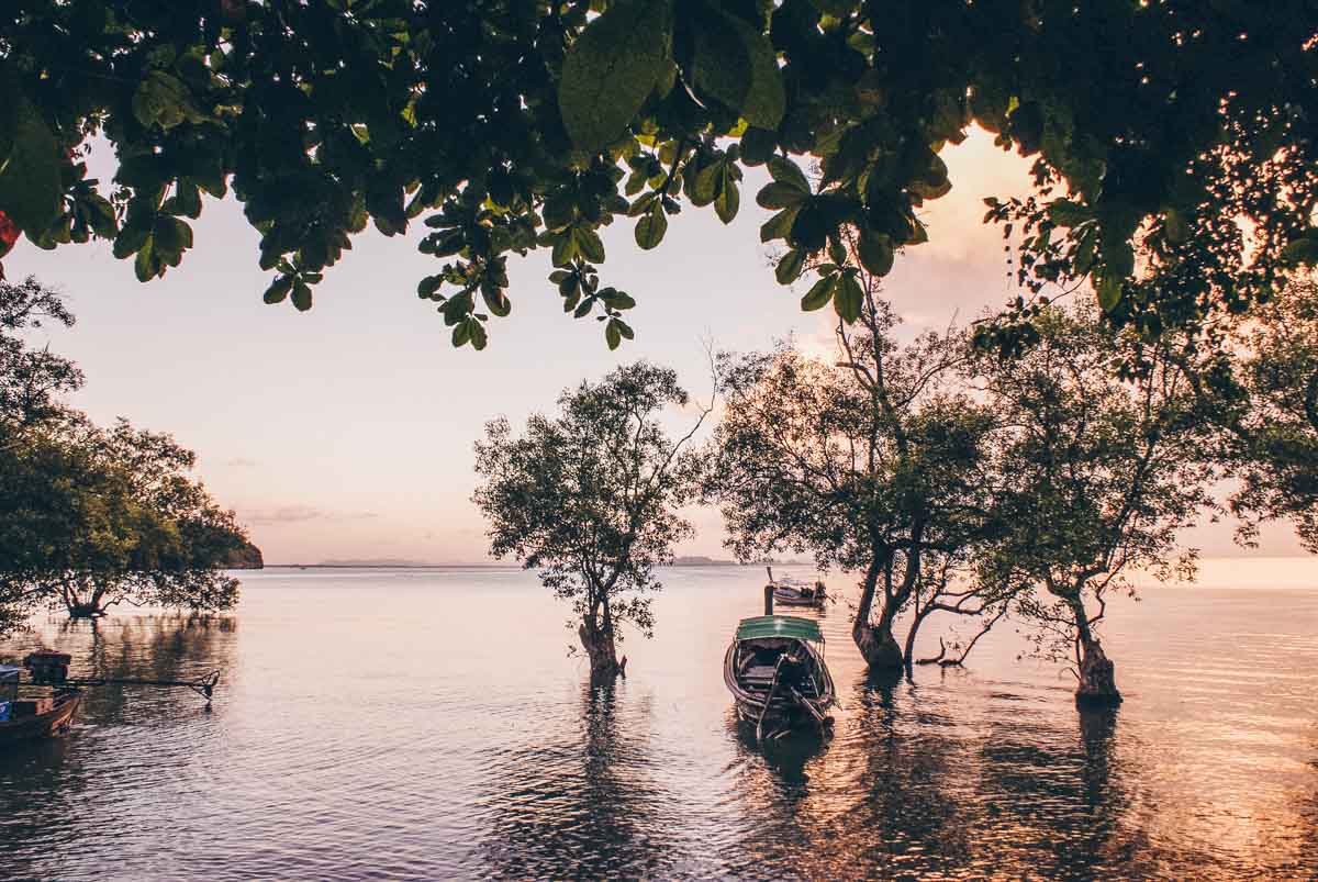 Sunset in Railay East