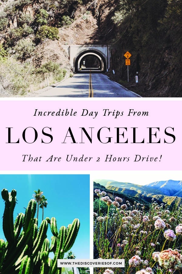 short trips near los angeles