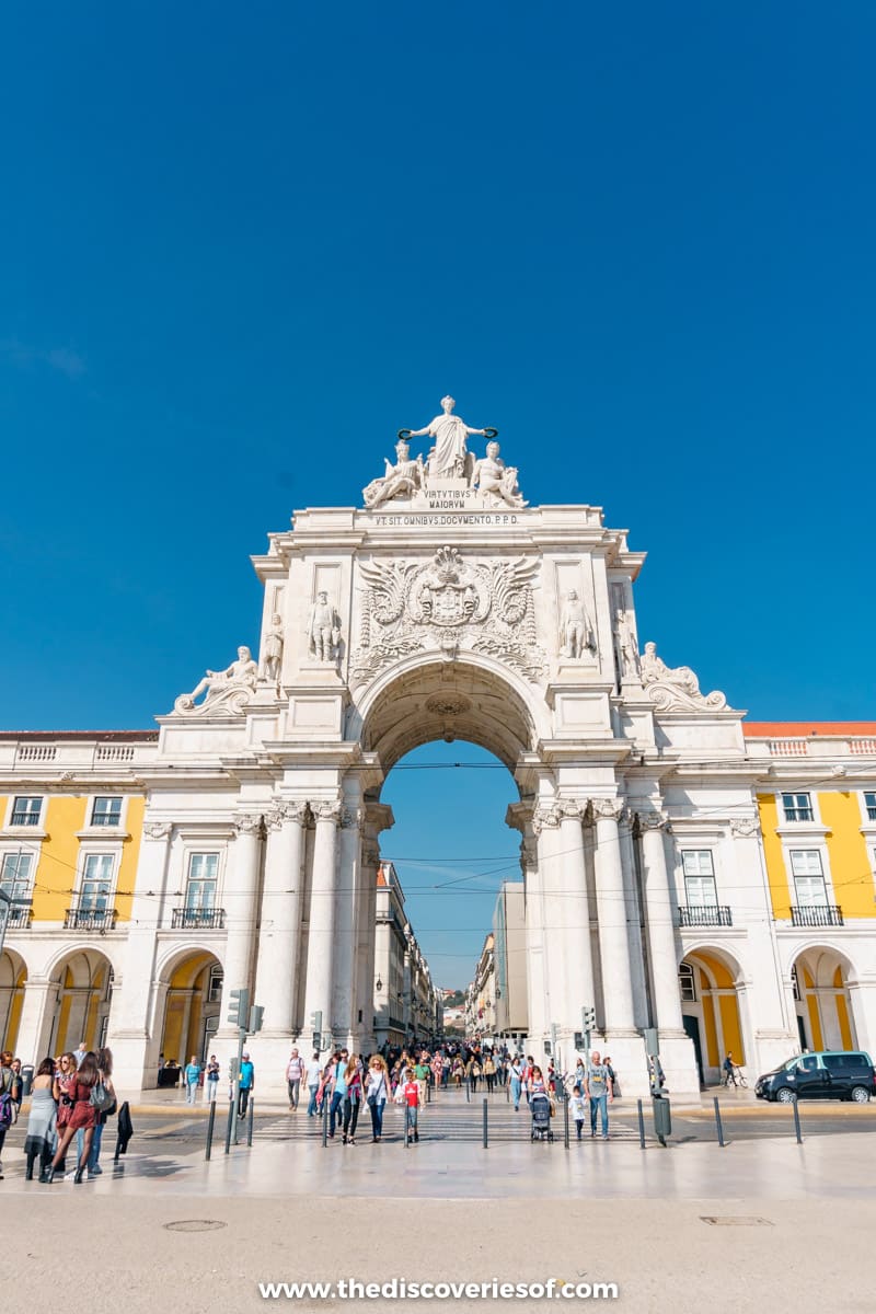 Arco Rua Augusta Lisbon 