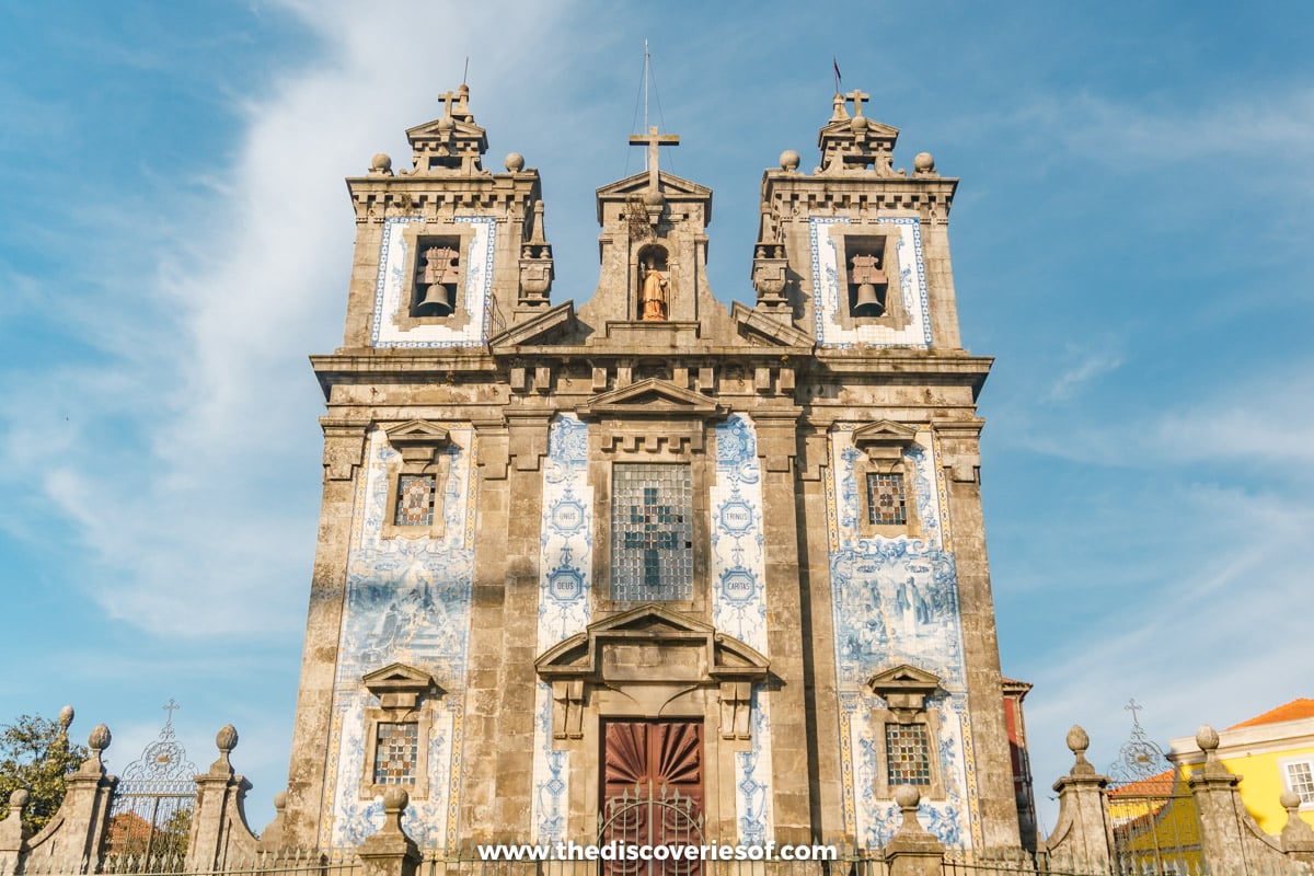 Azulejo church Porto