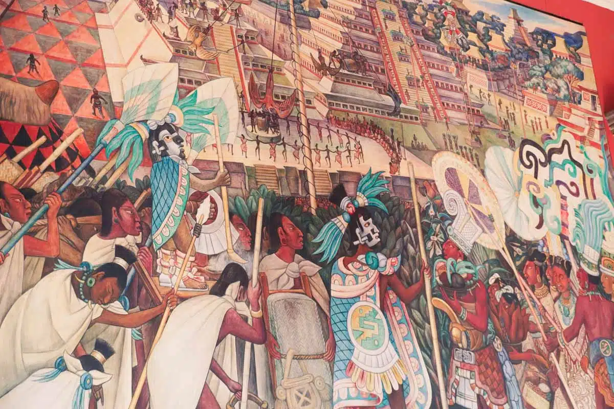 Diego Rivera Murals Mexico City