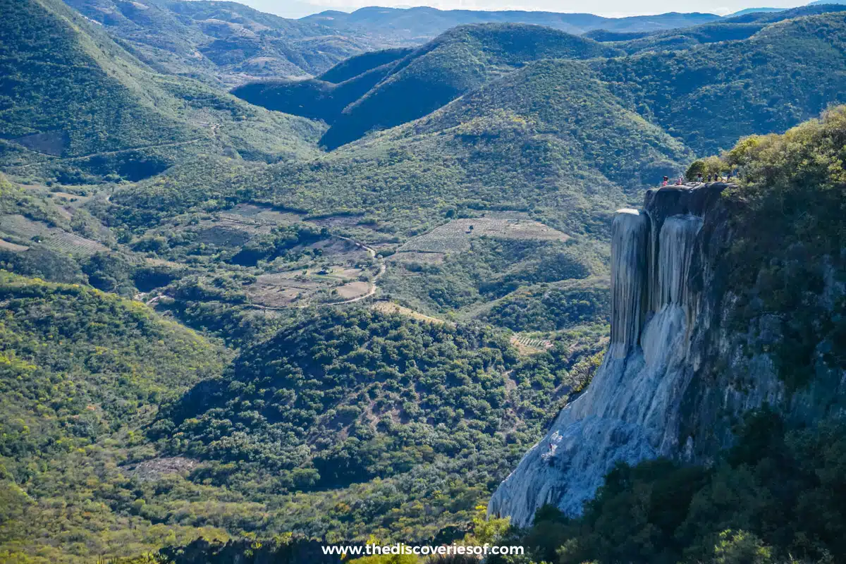 The petrified waterfall 