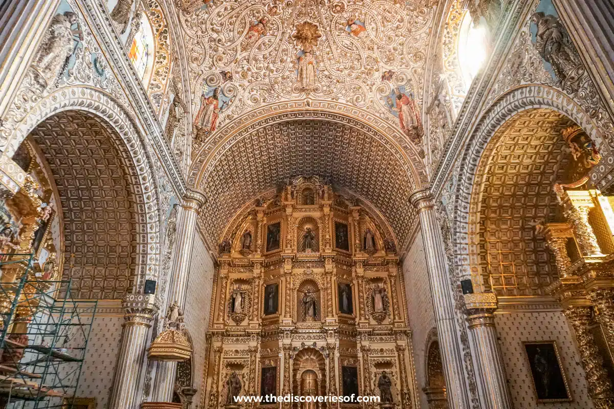 gilded interior 