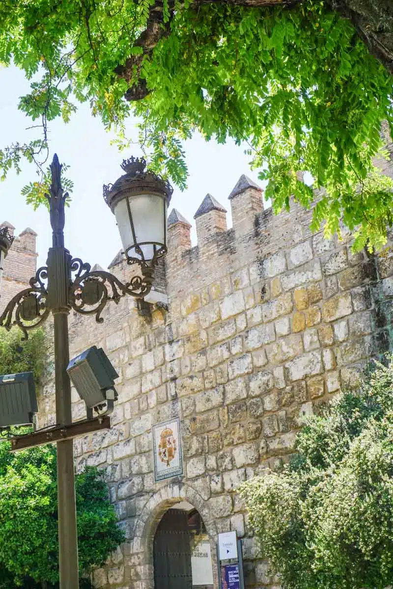 Exterior Alcazar of Seville