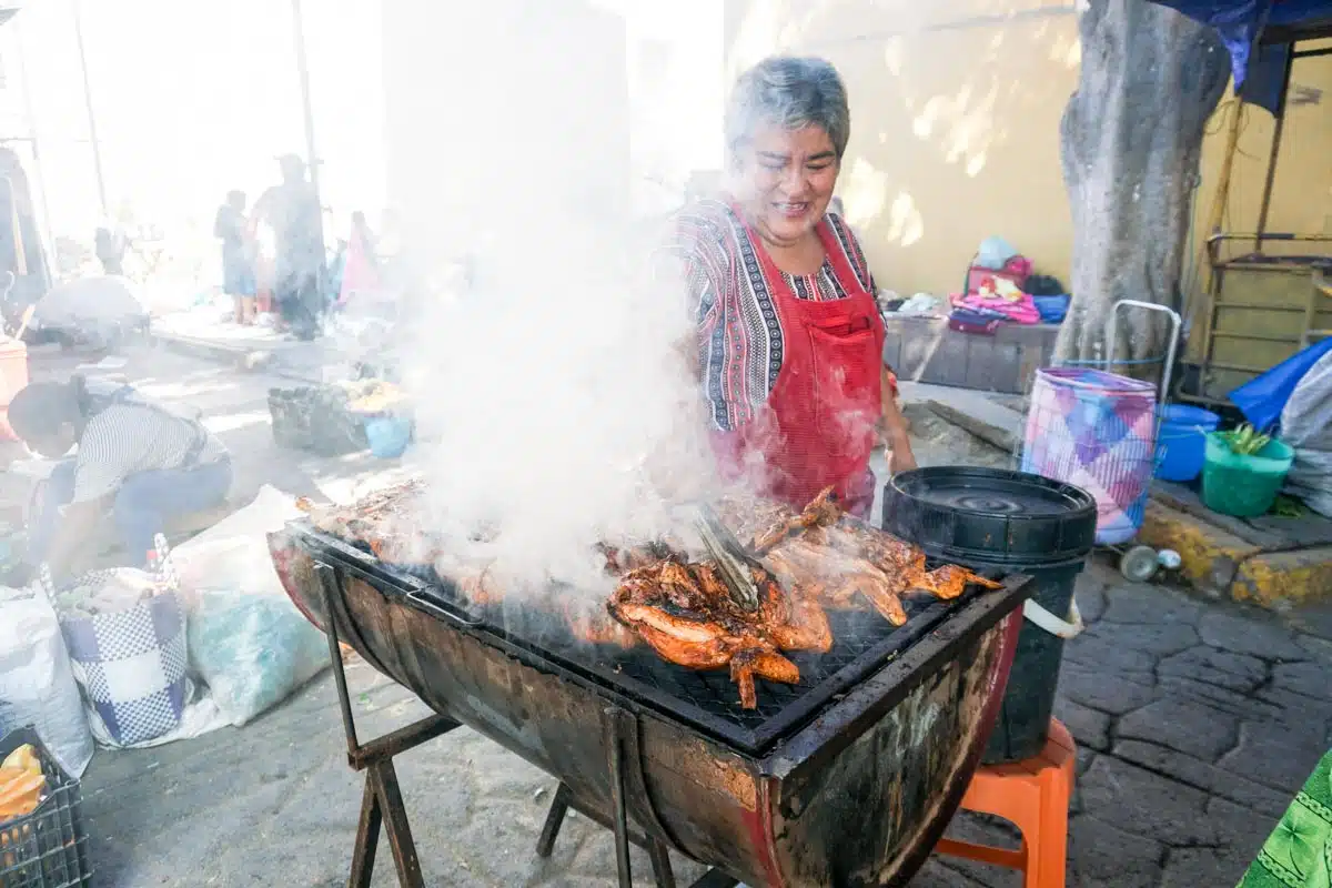 Tlacacaloula Market Oaxaca