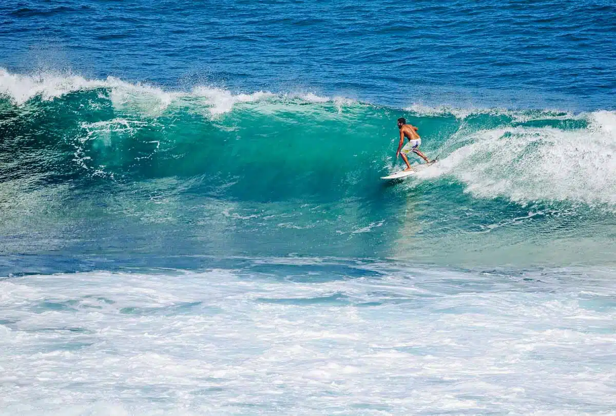 Surfing Barbados