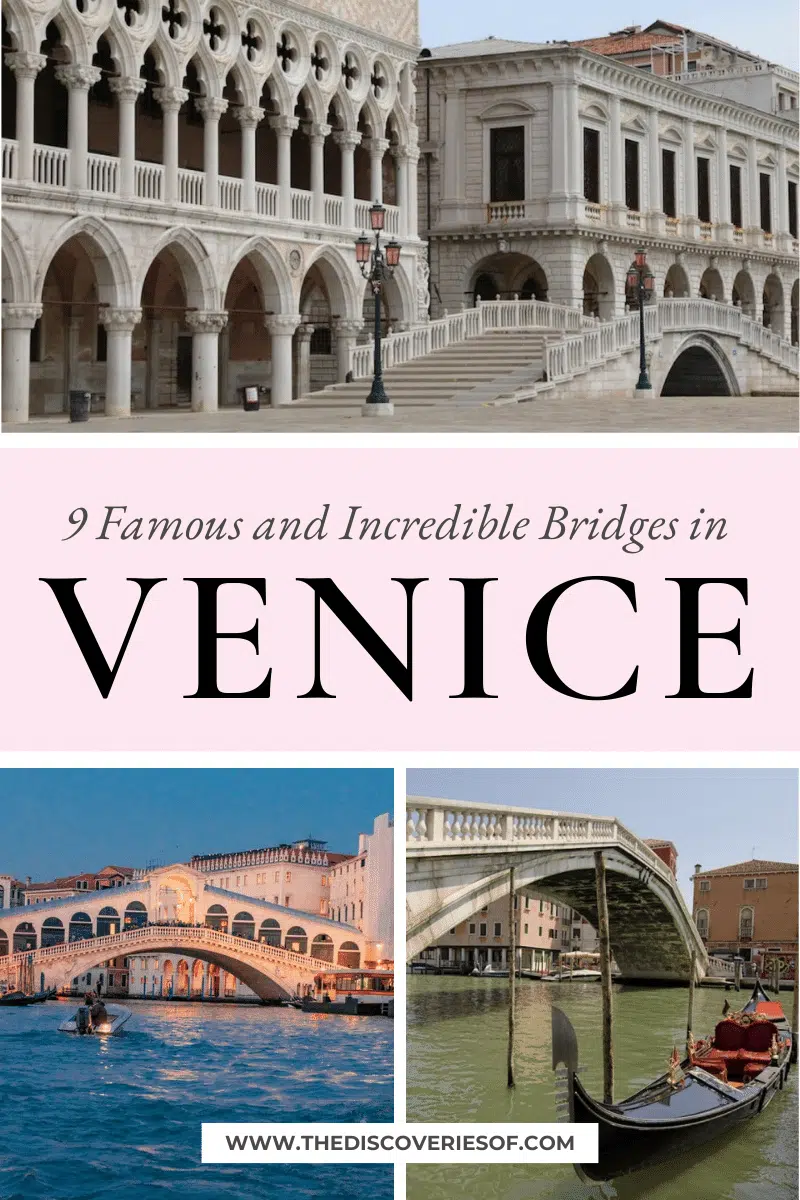 9 Famous Bridges in Venice